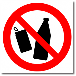 Знак "Не мусорить"